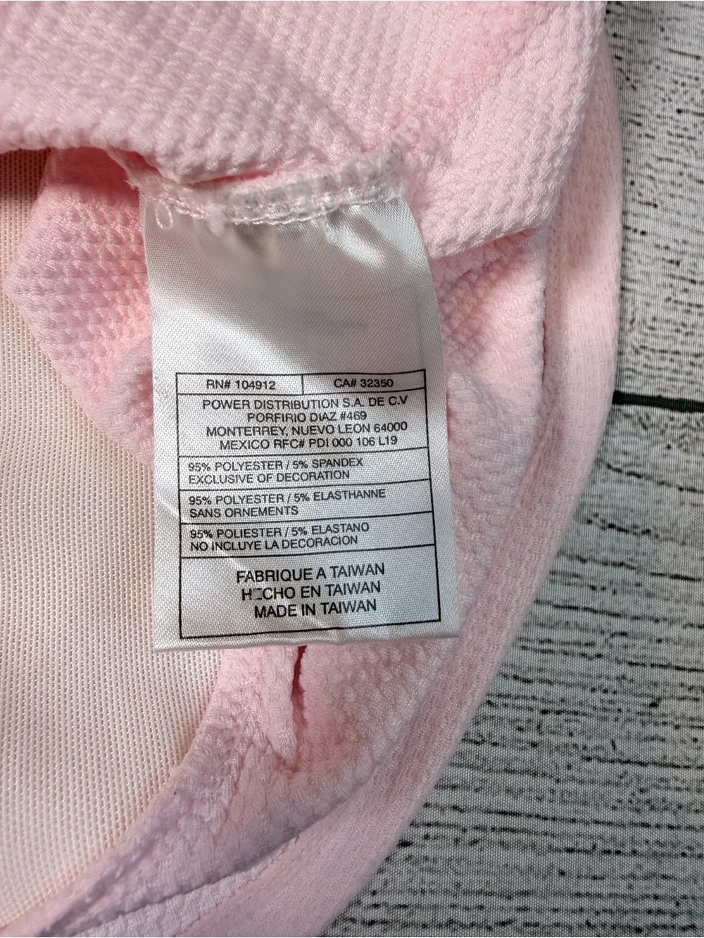 Nike Light Pink Short-Sleeve Zip Cycling Jersey with Black Zipper
